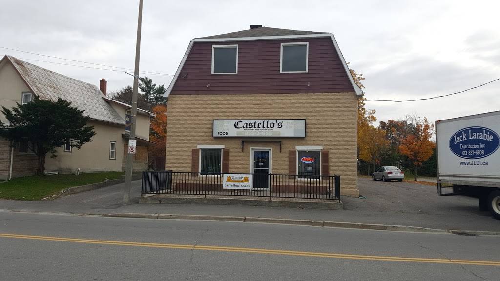 Castellos Pizza and Licensed Restaurant | restaurant | 1223 Colonial Rd, Navan, ON K4B 1N2, Canada | 6138353835 OR +1 613-835-3835