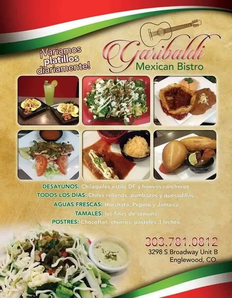 Garibaldi Mexican Bistro | restaurant | 3298 S Broadway B, Englewood, CO 80113, USA | 3037810812 OR +1 303-781-0812