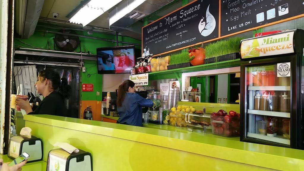 Miami Squeeze | restaurant | 18315 W Dixie Hwy, North Miami Beach, FL 33160, USA | 3059359544 OR +1 305-935-9544