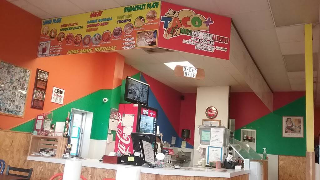 Taco Plus Mexican Restaurant & Grill | restaurant | 10111 Grant Rd Suite A, Houston, TX 77070, USA | 2819705060 OR +1 281-970-5060