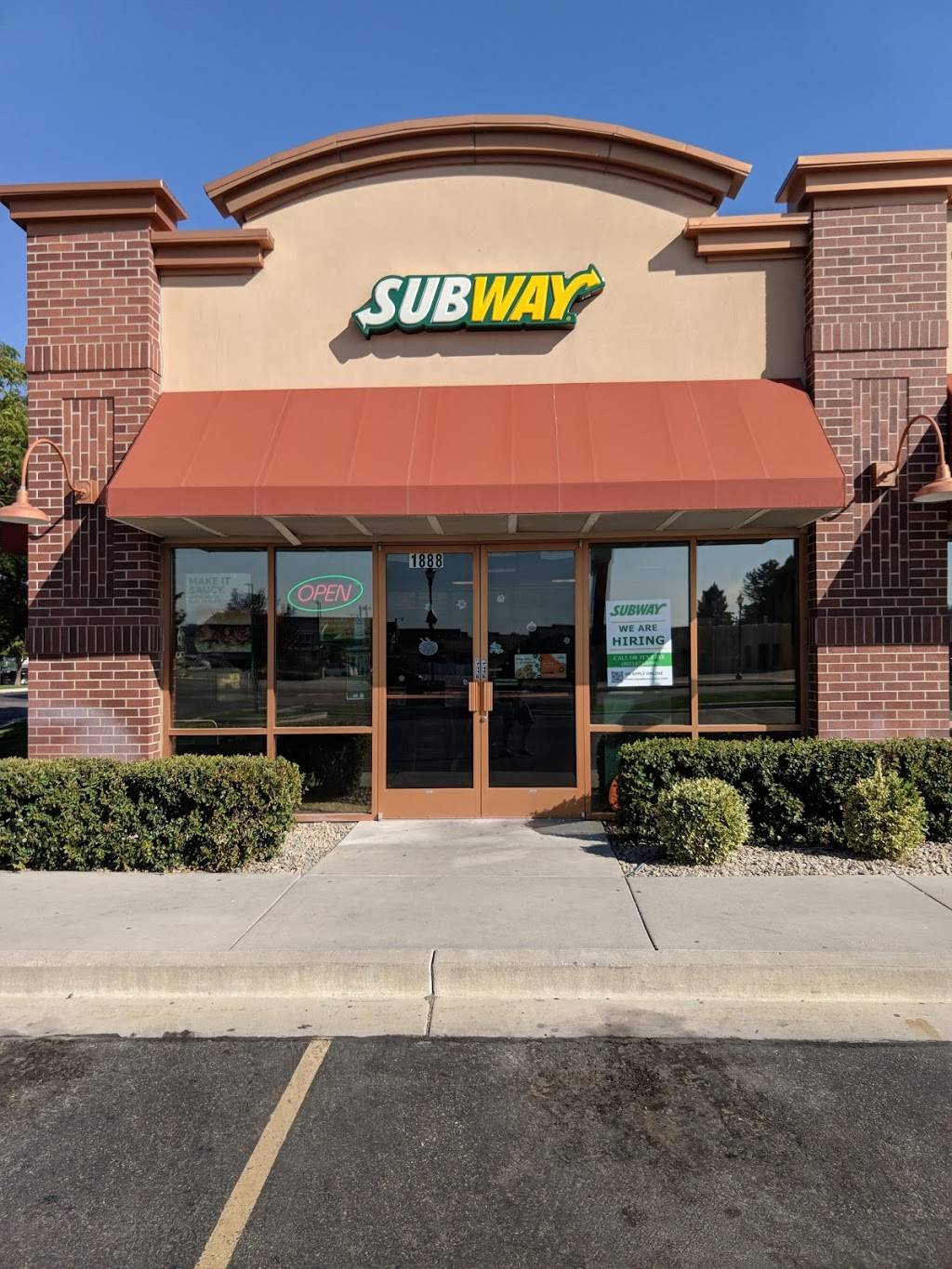 Subway | meal takeaway | 1888 W 12600 S Space A, Riverton, UT 84065, USA | 8012543755 OR +1 801-254-3755