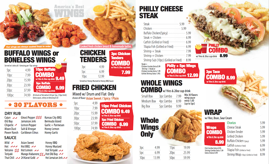 Americas Best Wings | restaurant | 2302 S State Hwy 121 Suite 155, Lewisville, TX 75067, USA | 4699688028 OR +1 469-968-8028