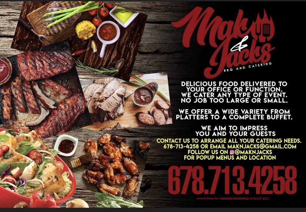 Mak & Jacks BBQ | restaurant | 725-B Grayson Hwy, Lawrenceville, GA 30046, USA | 6787134258 OR +1 678-713-4258