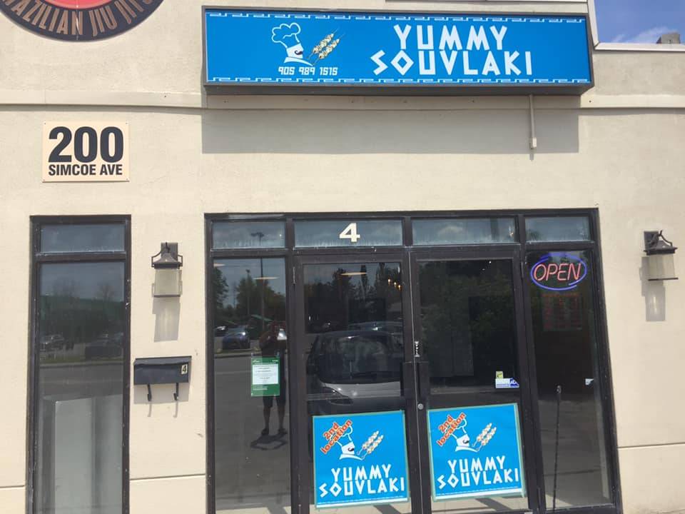 Yummy Souvlaki | restaurant | 200 Simcoe Ave, Keswick, ON L4P 2H7, Canada | 9059891515 OR +1 905-989-1515