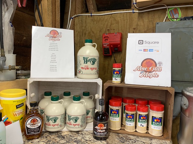 Mac Hill Maple | restaurant | 370 Gardener Hill Road, Tamworth, NH 03886, USA | 6033236091 OR +1 603-323-6091