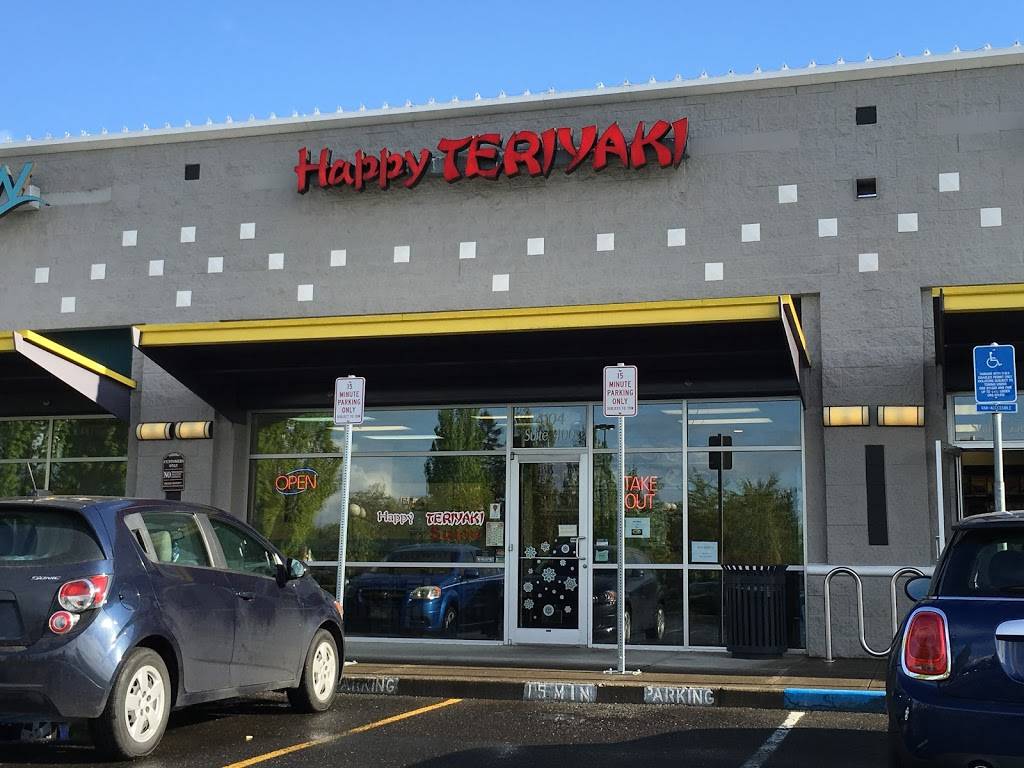 Happy Teriyaki | restaurant | 4104 SE 82nd Ave, Portland, OR 97266, USA | 5037724651 OR +1 503-772-4651