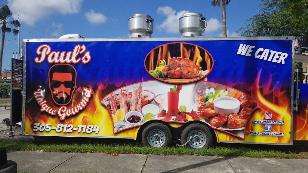 pauls unique gourmet | restaurant | 11800 NW 7th Ave, North Miami, FL 33167, USA | 3058121184 OR +1 305-812-1184