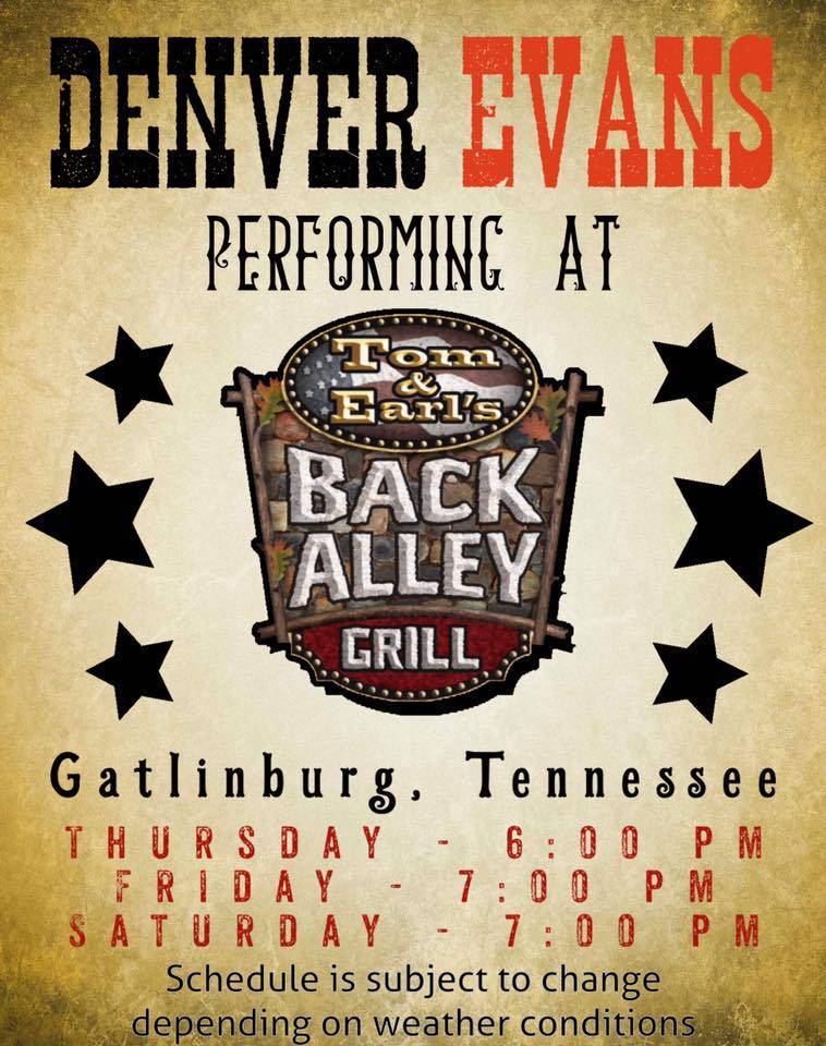 Tom & Earls Back Alley Grill | restaurant | 651 Parkway #110, Gatlinburg, TN 37738, USA | 8653256022 OR +1 865-325-6022
