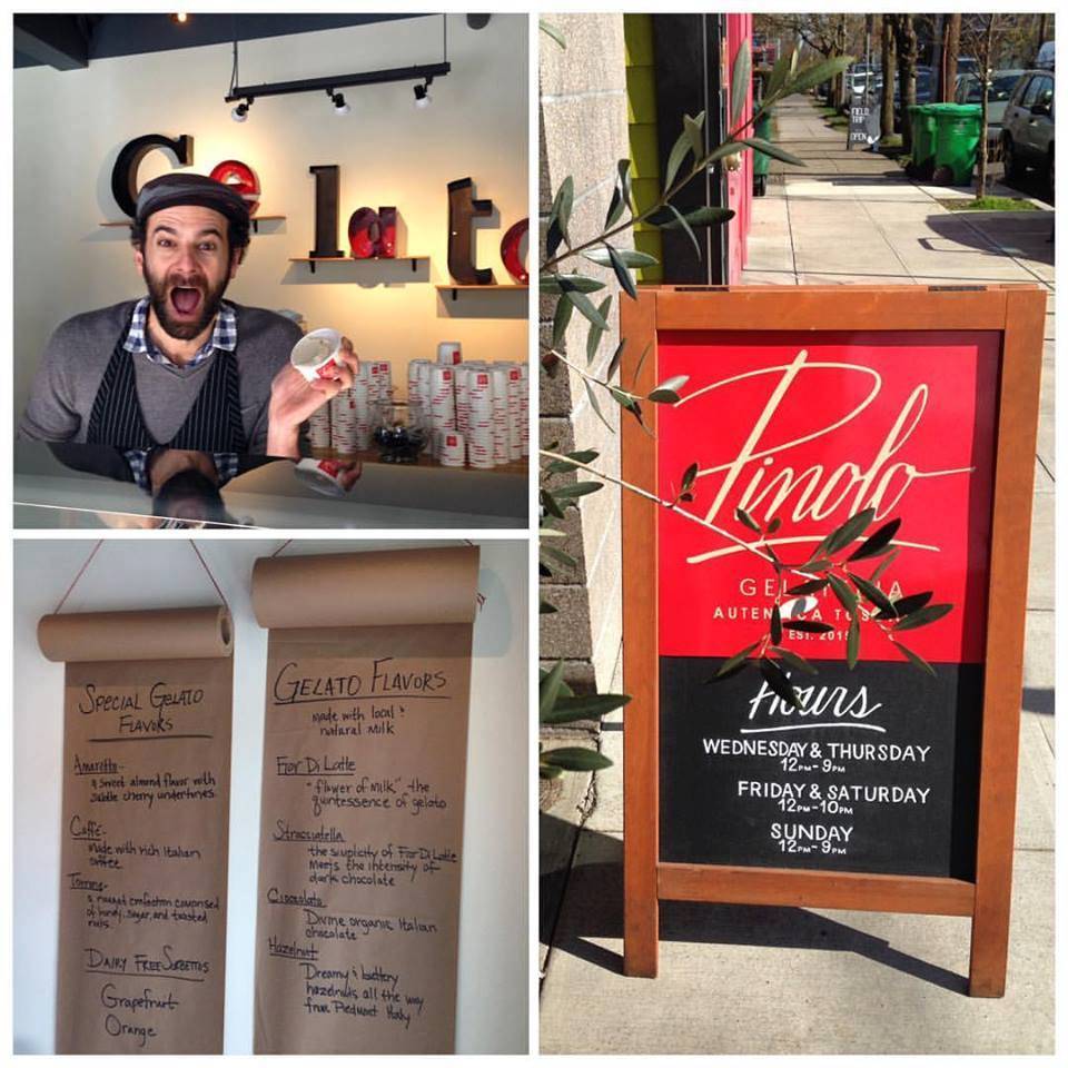 Pinolo Gelato | cafe | 3707 SE Division St, Portland, OR 97202, USA | 5037198686 OR +1 503-719-8686