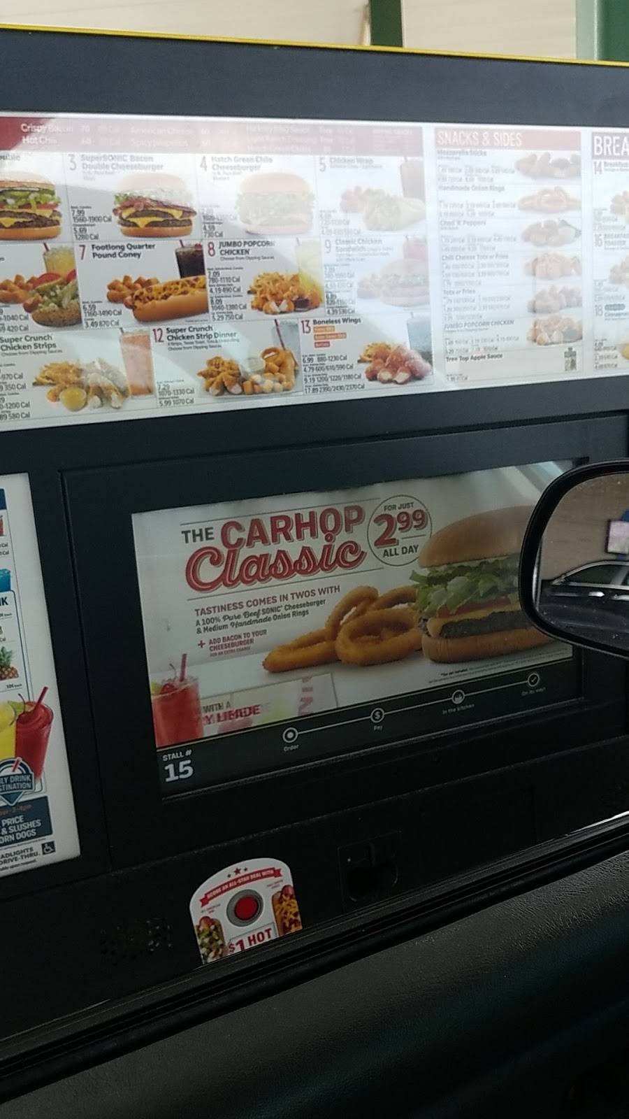 Sonic Drive-In | restaurant | 3078 Basswood Blvd, Fort Worth, TX 76137, USA | 8178476656 OR +1 817-847-6656