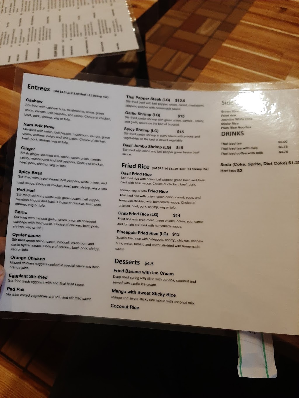 Ocean Thai Sushi | restaurant | 9516 Haver Way, Indianapolis, IN 46240, USA | 3174177834 OR +1 317-417-7834