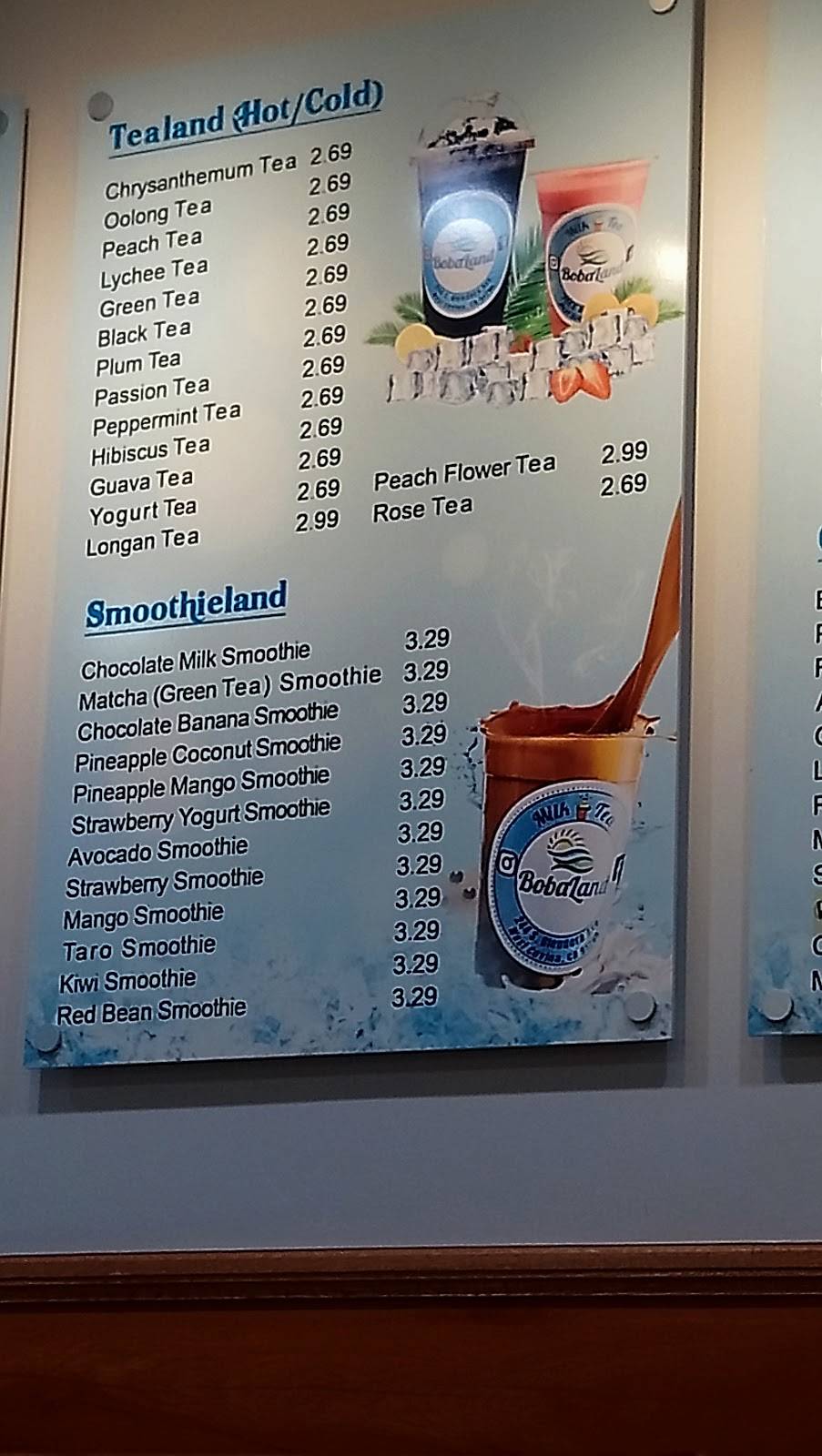 Boba Land | restaurant | 244 S Glendora Ave, West Covina, CA 91790, USA | 6264788655 OR +1 626-478-8655