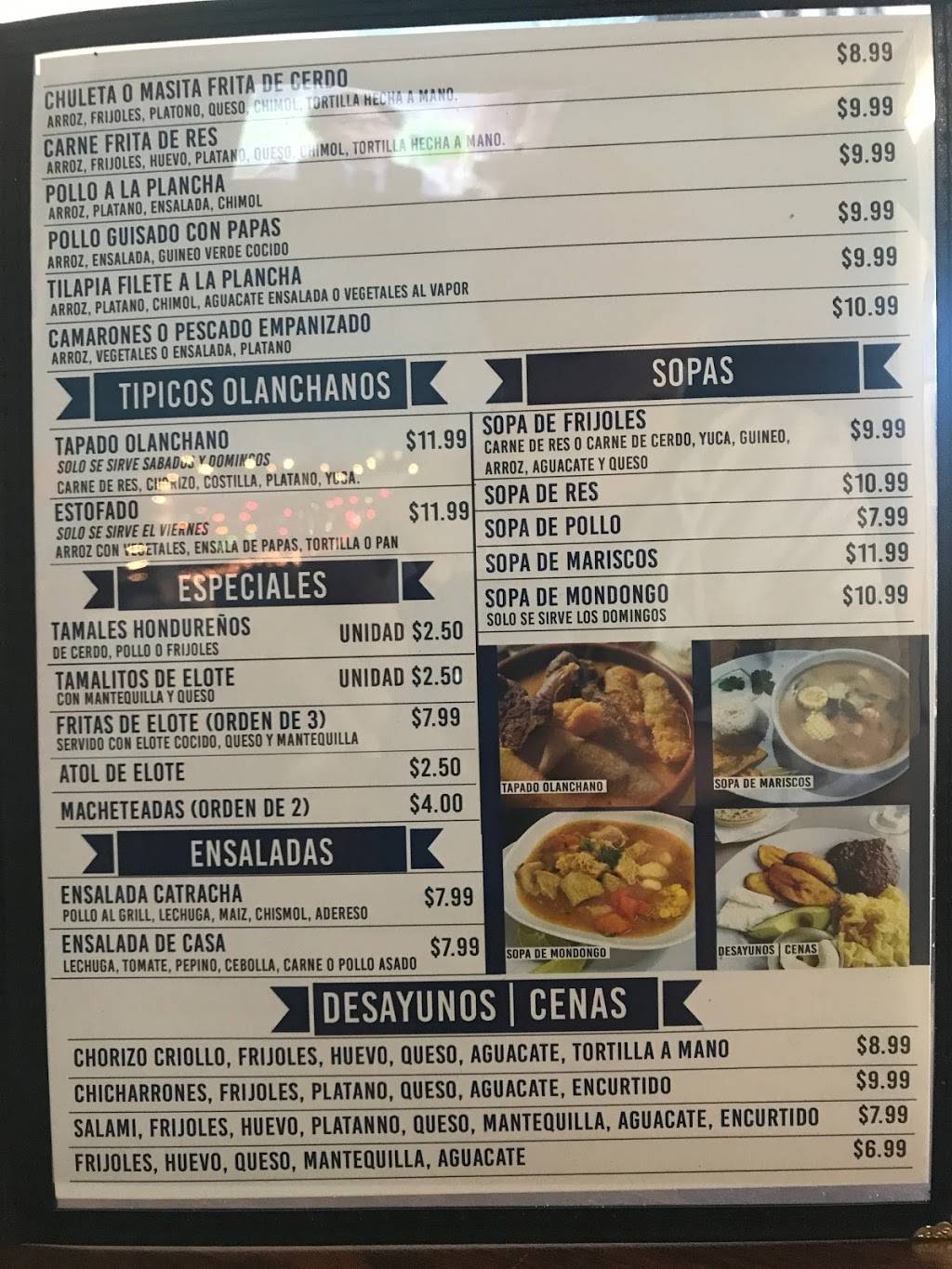 El Hondureño Restaurante | restaurant | 2832 Fairmount Ave, Atlantic City, NJ 08401, USA | 6095414158 OR +1 609-541-4158