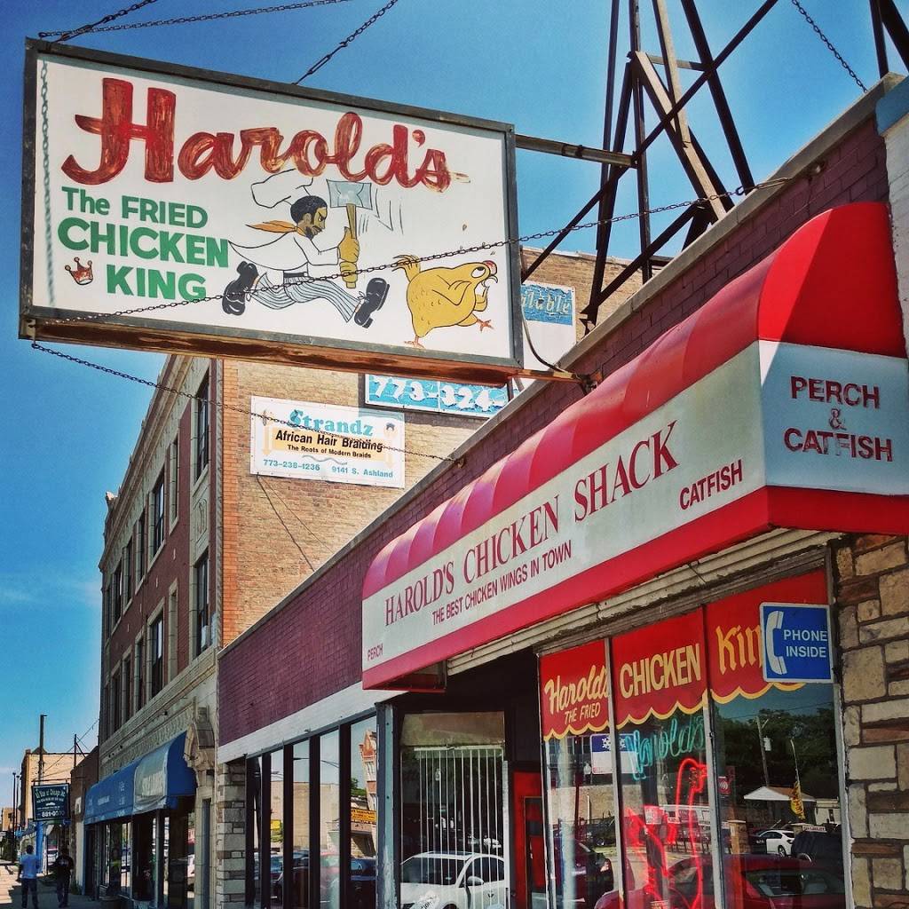 Harolds Chicken Shack | restaurant | 9151 S Ashland Ave, Chicago, IL 60620, USA | 7738819884 OR +1 773-881-9884
