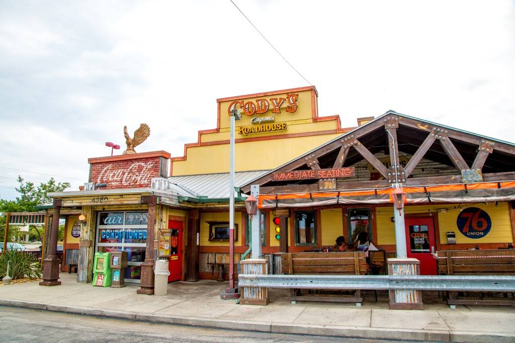 Codys Original Roadhouse- Bay Pines | restaurant | 4360 Park St N, St. Petersburg, FL 33709, USA | 7273451022 OR +1 727-345-1022