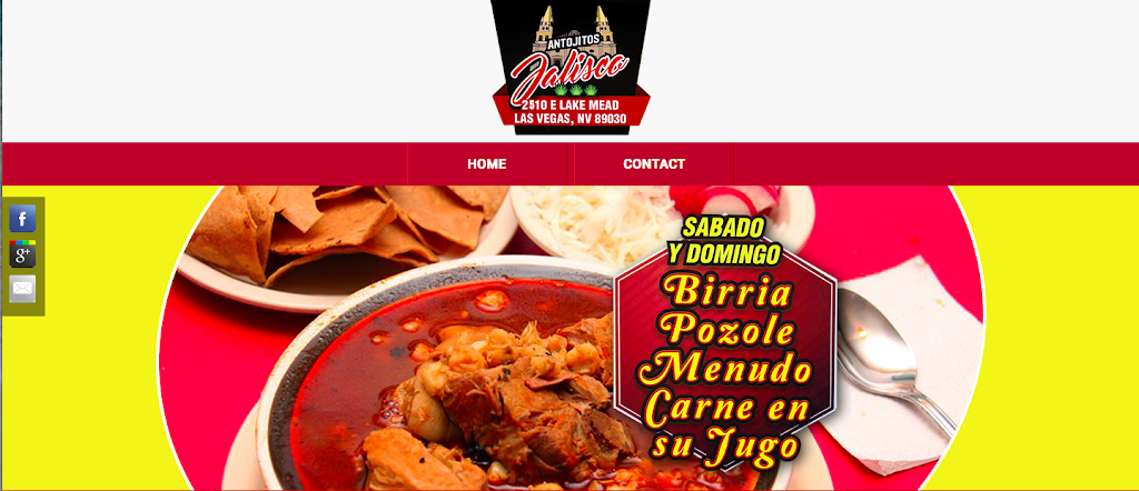 Antojitos Jalisco Mexican Food | restaurant | 2510 E Lake Mead Blvd suite c, North Las Vegas, NV 89030, USA | 7252014887 OR +1 725-201-4887