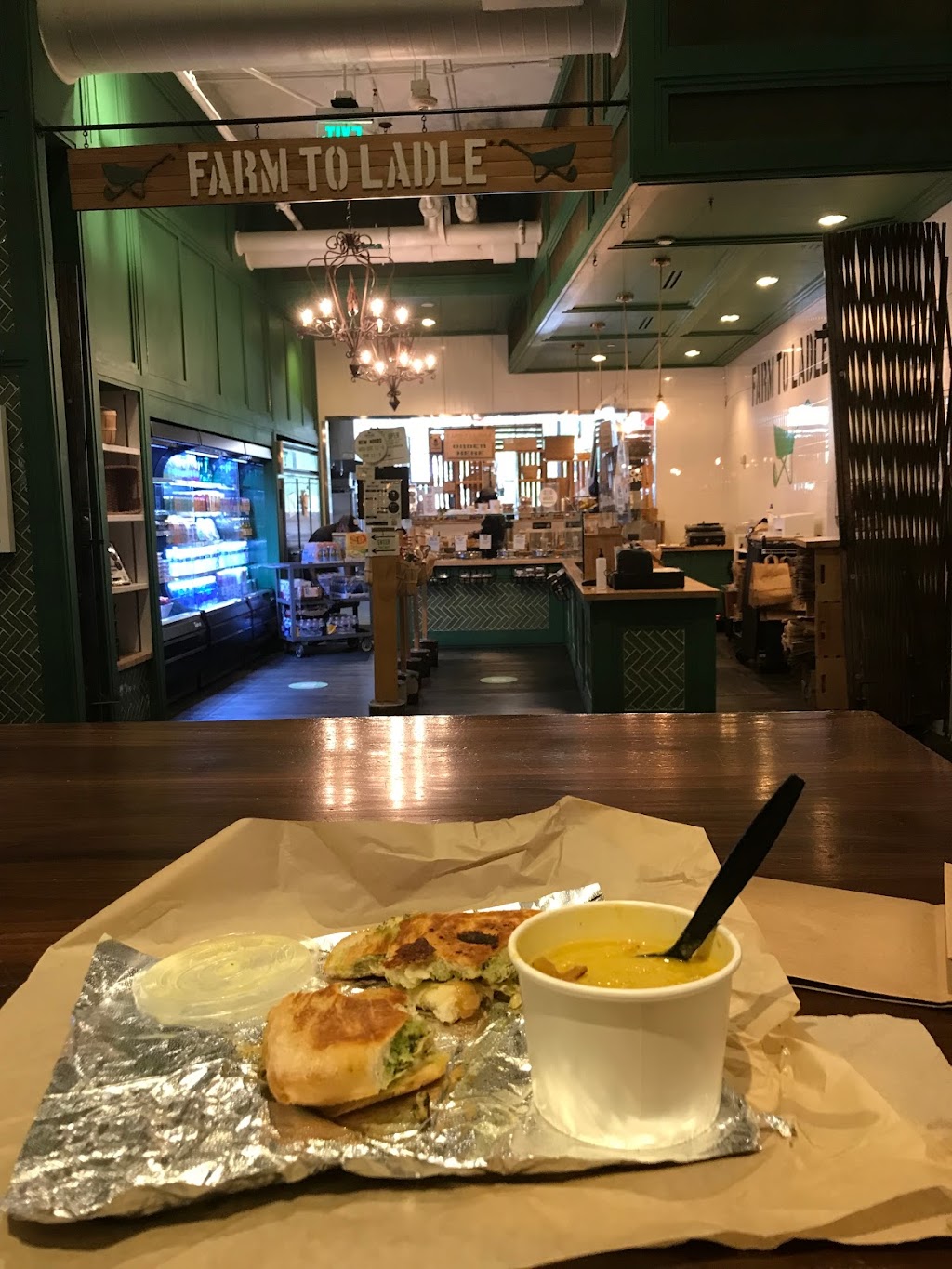 Farm to Ladle | restaurant | 675 Ponce De Leon Ave NE N140, Atlanta, GA 30308, USA | 4048741414 OR +1 404-874-1414