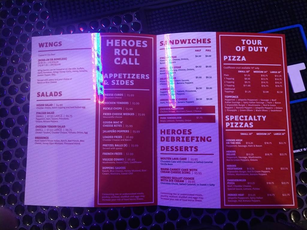 Heroes Pizza | restaurant | 92 Edgebrooke Dr, Springboro, OH 45066, USA | 9377901351 OR +1 937-790-1351