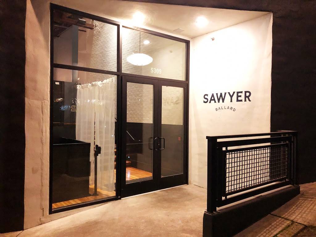 Sawyer | restaurant | 5309 22nd Ave NW suite a, Seattle, WA 98107, USA | 2064207225 OR +1 206-420-7225