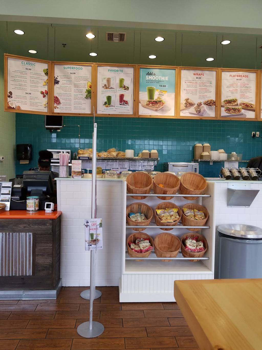 Tropical Smoothie Cafe | restaurant | 9610 Applecross Rd Suite 110, Jacksonville, FL 32222, USA | 9047778216 OR +1 904-777-8216