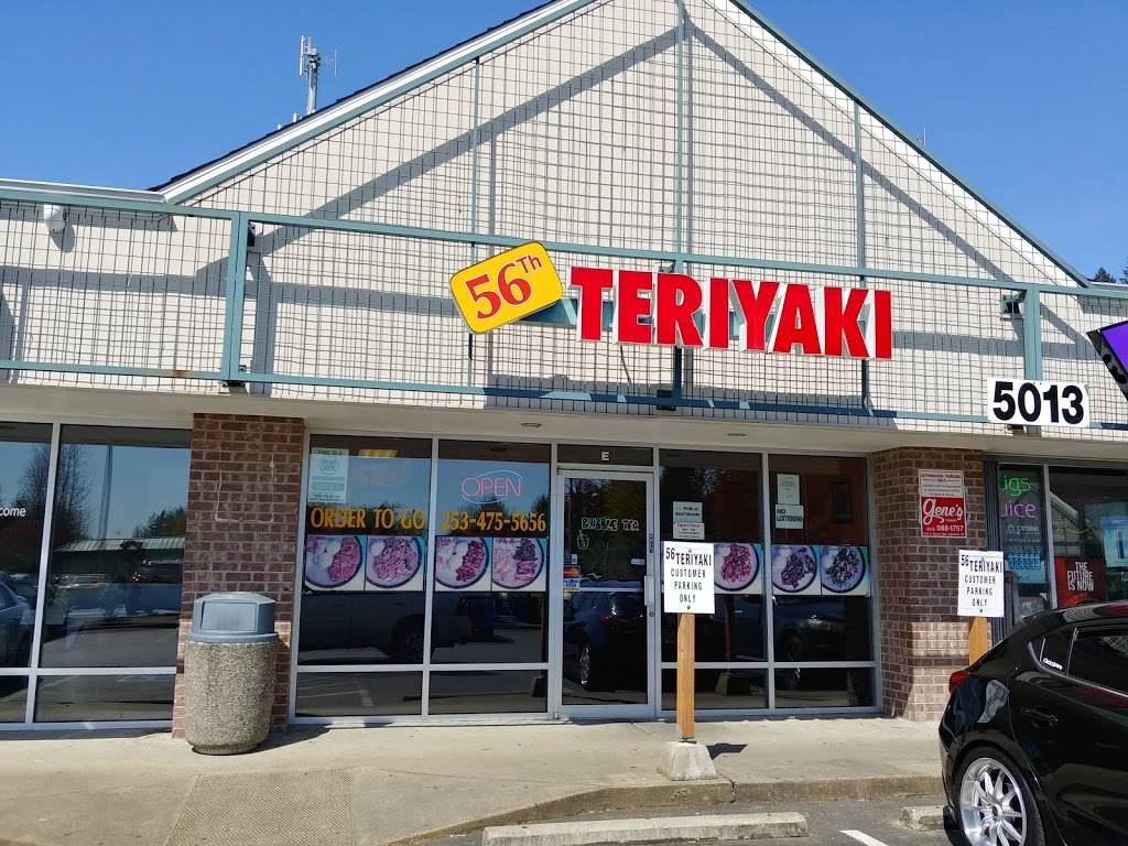 56th Teriyaki | restaurant | 5013 S 56th St Suite #E, Tacoma, WA 98409, USA | 2534755656 OR +1 253-475-5656