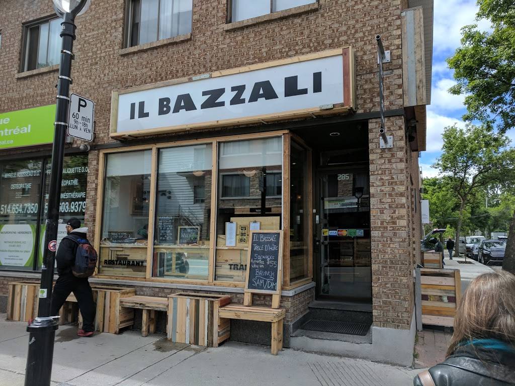 Il Bazzali | restaurant | 285 Rue Beaubien E, Montréal, QC H2S 1R7, Canada | 5144394878 OR +1 514-439-4878