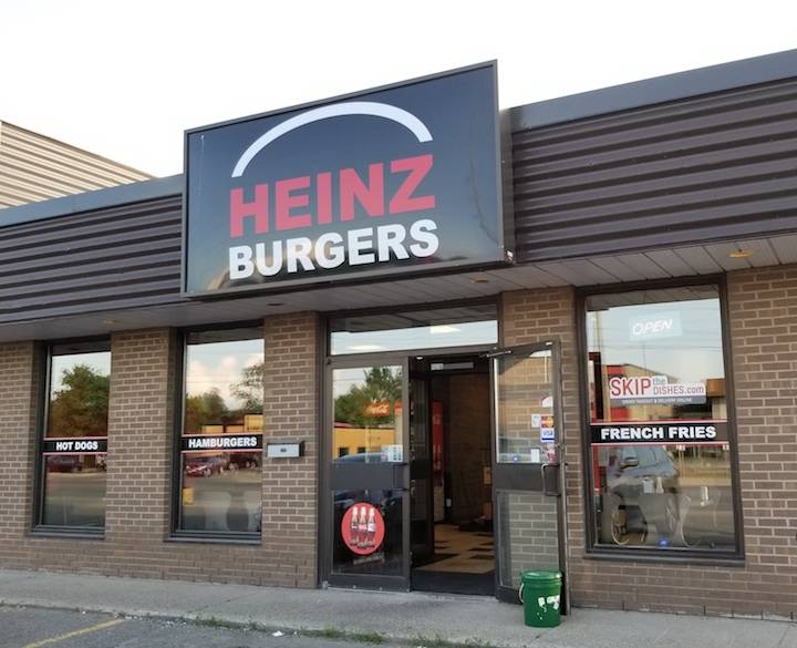 Heinz Burger Co. | restaurant | 120 Anne St S, Barrie, ON L4N 6A2, Canada | 7057251000 OR +1 705-725-1000