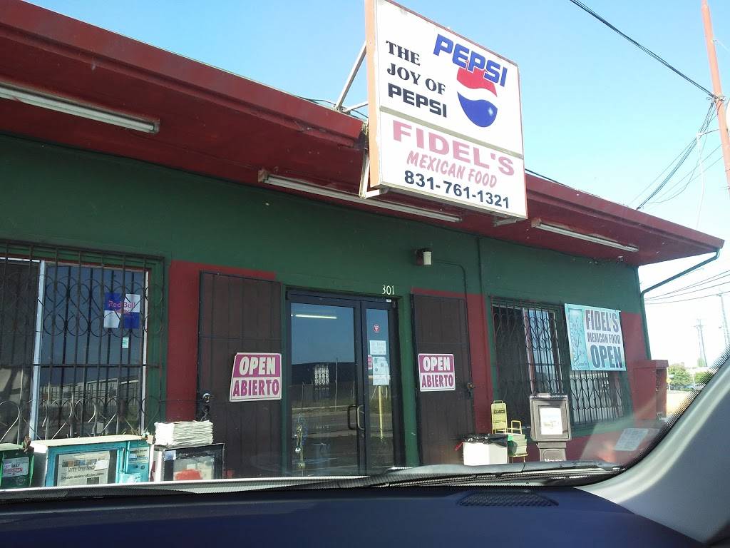 Fidels Mexican Food | restaurant | 301 Airport Blvd, Freedom, CA 95019, USA | 8317611321 OR +1 831-761-1321