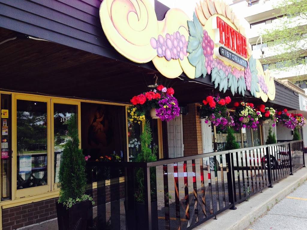 Thyme Ristorante | restaurant | 347 Lakeshore Rd E, Mississauga, ON L5G 1H6, Canada | 9052718871 OR +1 905-271-8871