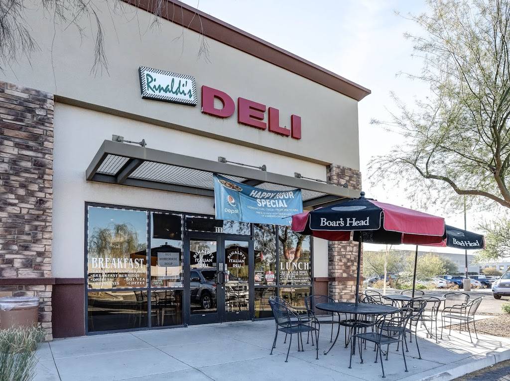 Rinaldis Italian Deli | restaurant | 21705 N 19th Ave # 112, Phoenix, AZ 85027, USA | 6235813354 OR +1 623-581-3354