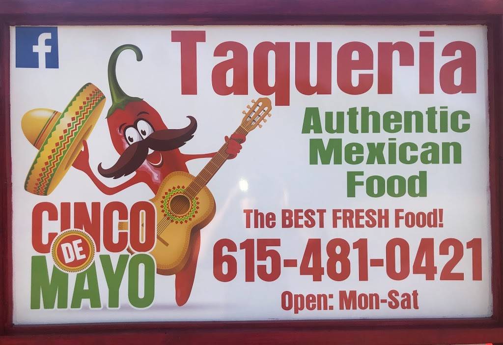 Cinco de Mayo | restaurant | 711 S Chancery St, McMinnville, TN 37110, USA | 6154810421 OR +1 615-481-0421