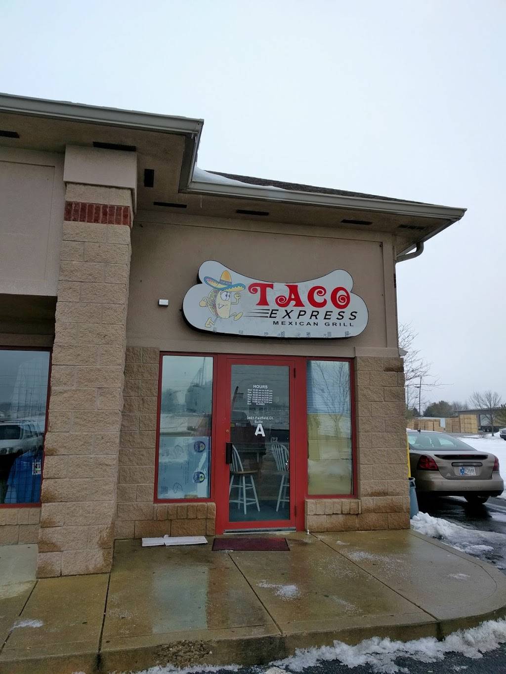 Taco Express Mexican Grill | restaurant | 3401 Fairfield Ct Ste A, Lafayette, IN 47909, USA | 7654747733 OR +1 765-474-7733