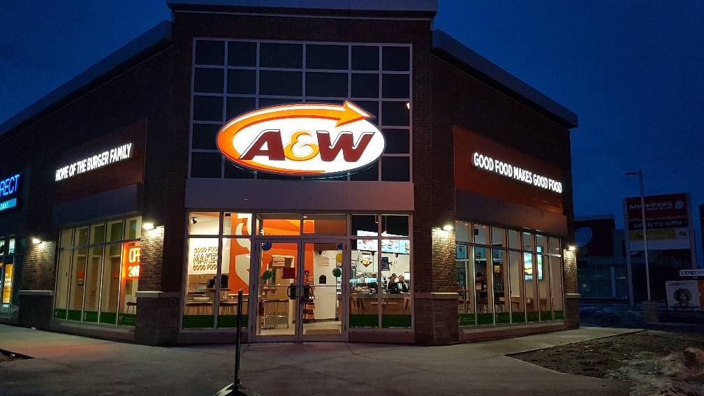 A&W Canada | restaurant | 1390 Neilson Rd Unit B1, Scarborough, ON M1B 0C2, Canada | 4162931999 OR +1 416-293-1999