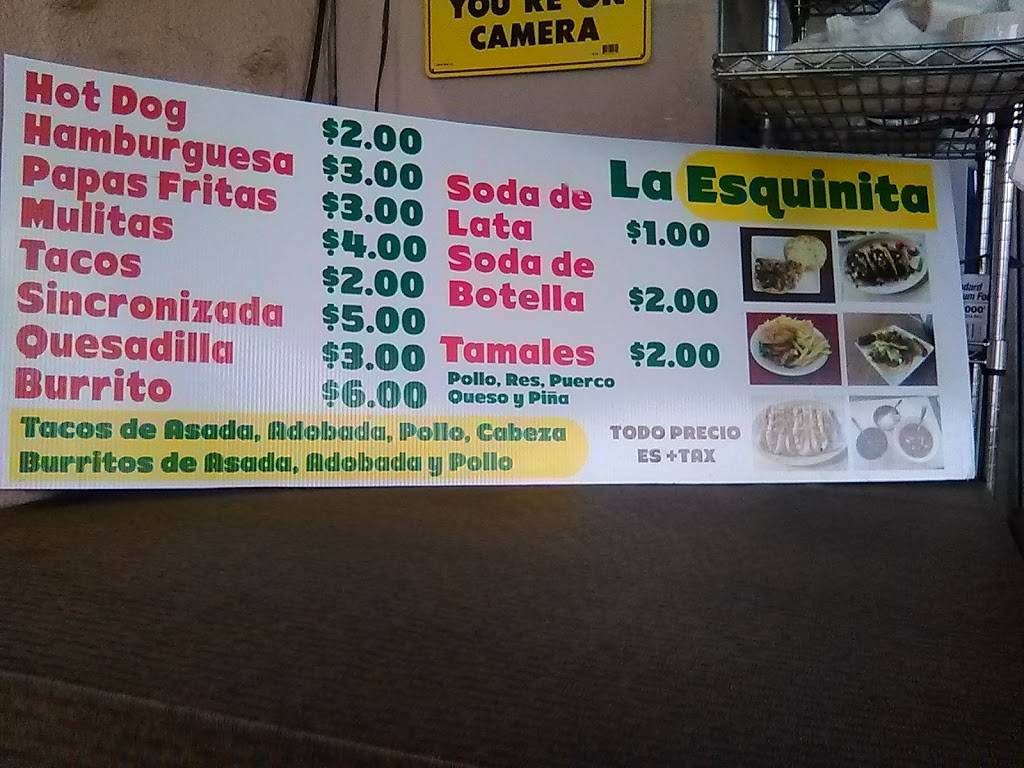 La Esquinita | restaurant | 1702 Vesta St, San Diego, CA 92113, USA | 6195811227 OR +1 619-581-1227