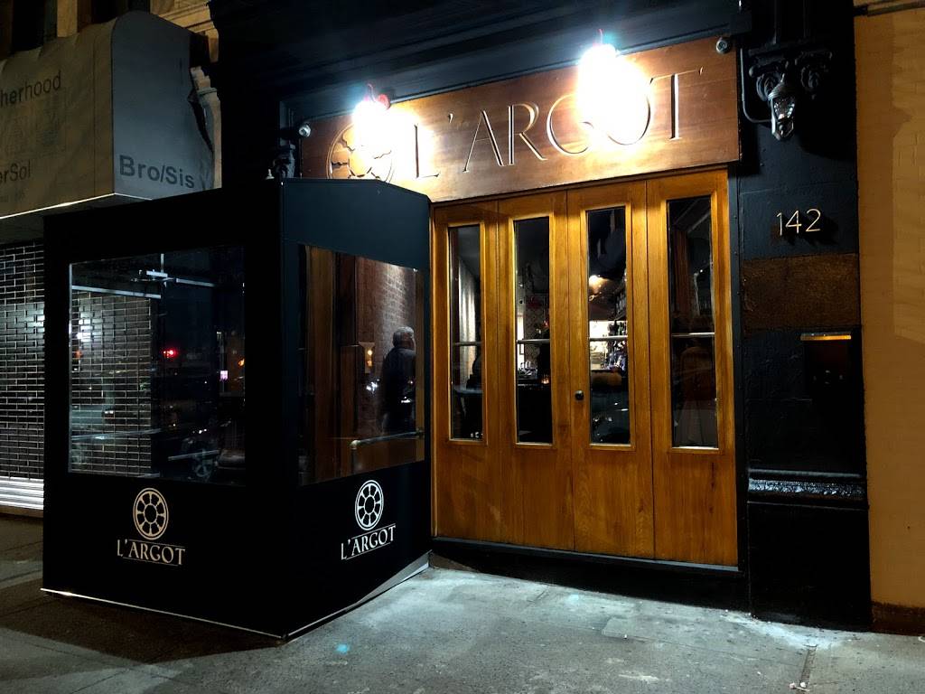 L ARGOT | restaurant | 142 Hamilton Pl, New York, NY 10031, USA | 6468580312 OR +1 646-858-0312