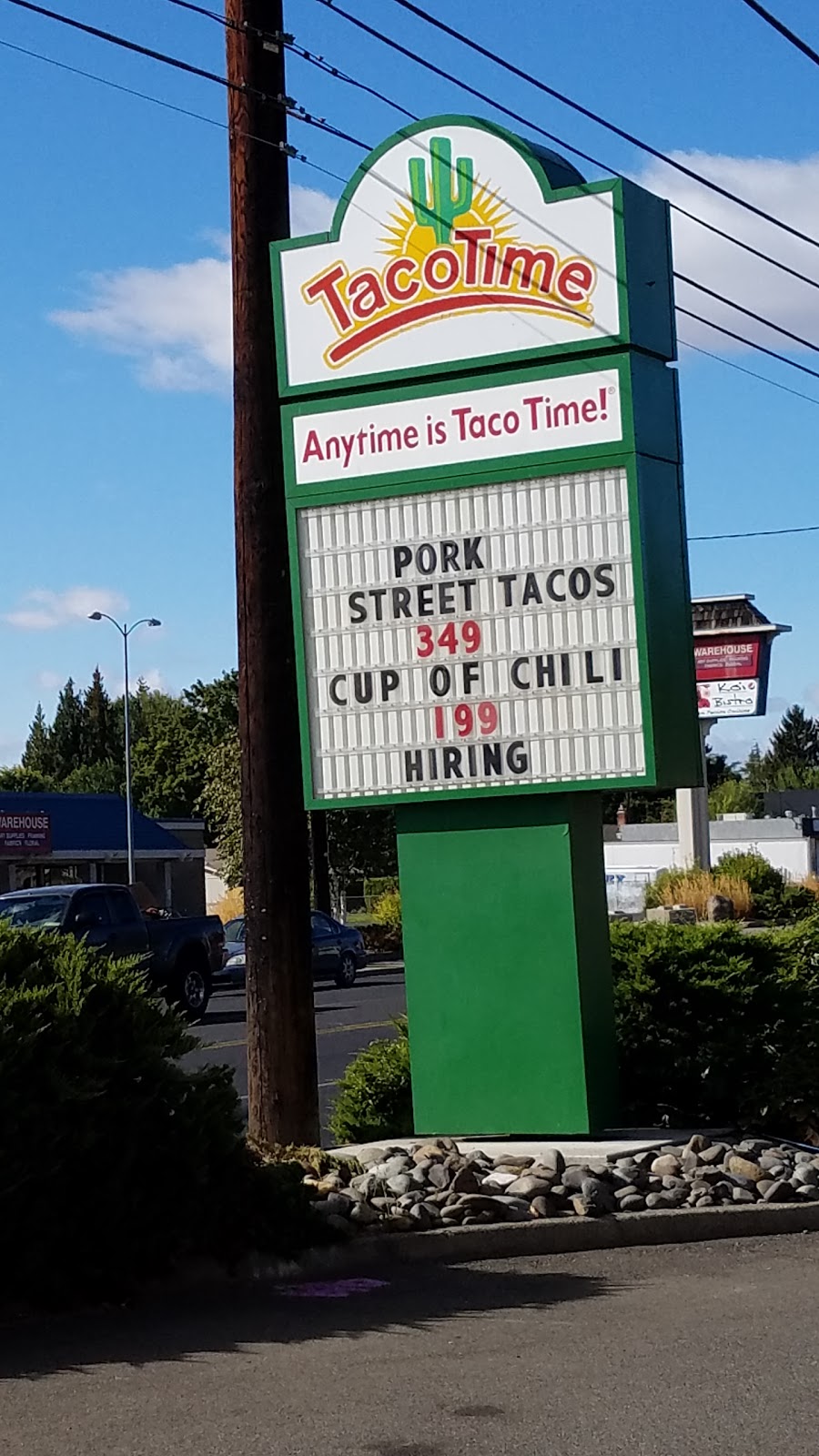 Taco Time | restaurant | 1020 S 16th Ave, Yakima, WA 98902, USA | 5092484584 OR +1 509-248-4584