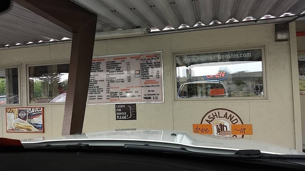 Ashland-Wooster Drive In | meal takeaway | 1134 E Main St, Ashland, OH 44805, USA | 4192812658 OR +1 419-281-2658