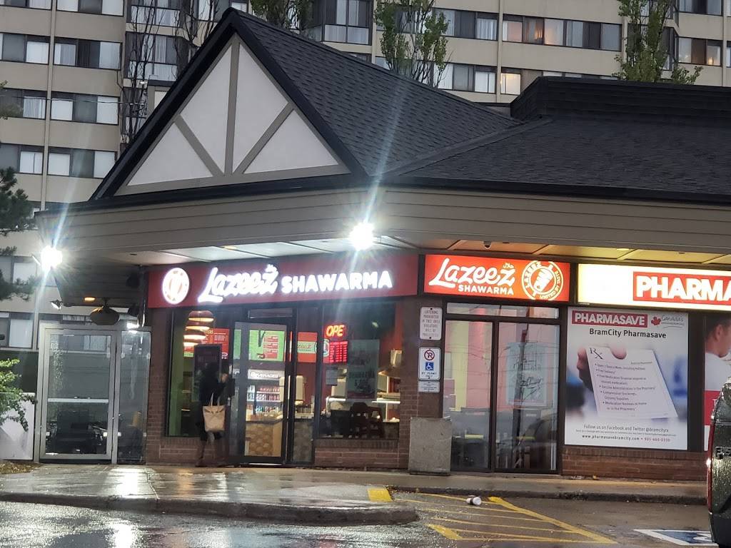 Lazeez Shawarma | restaurant | 14 Lisa St #1, Brampton, ON L6T 4W2, Canada | 9054533444 OR +1 905-453-3444