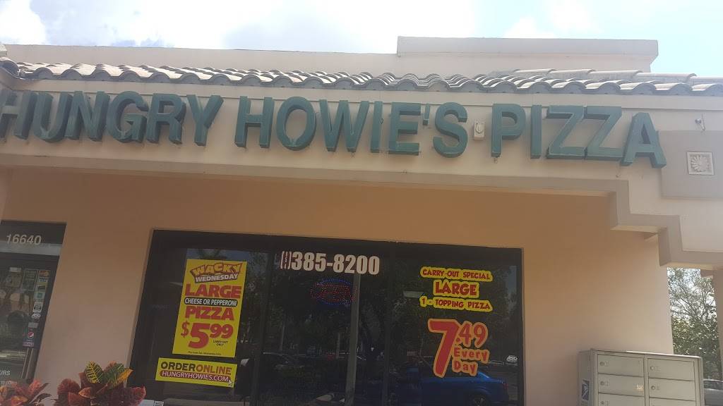 Hungry Howies Pizza | meal delivery | 16640 Saddle Club Rd, Weston, FL 33326, USA | 9543858200 OR +1 954-385-8200