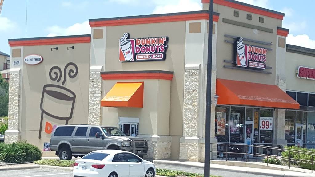 Dunkin | cafe | 3107 TPC Pkwy, San Antonio, TX 78259, USA | 2102539544 OR +1 210-253-9544
