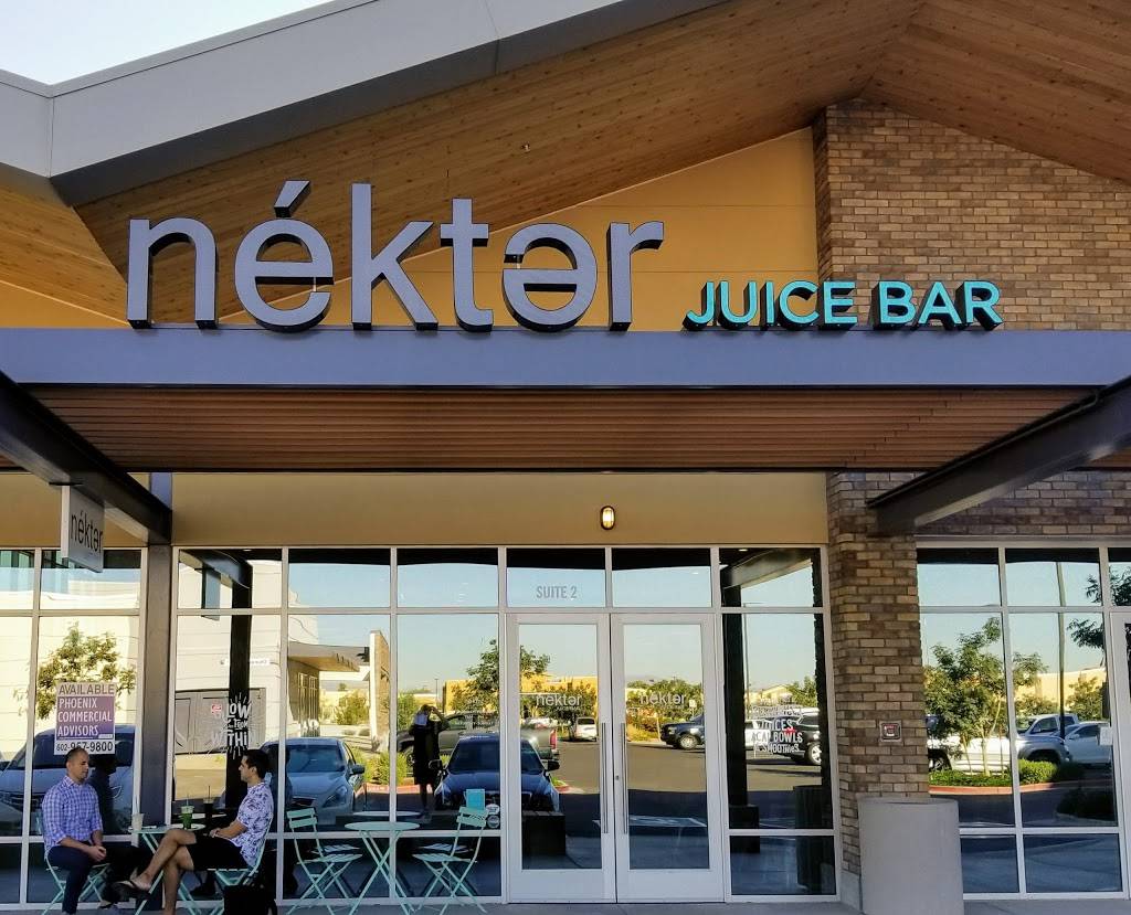 Nekter Juice Bar | cafe | 4041 S Gilbert Rd #2, Chandler, AZ 85249, USA | 4808833629 OR +1 480-883-3629