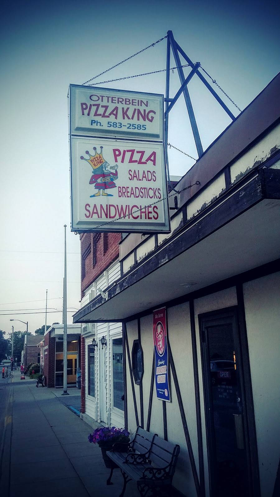 Pizza King | restaurant | 109 Main St, Otterbein, IN 47970, USA | 7655832585 OR +1 765-583-2585