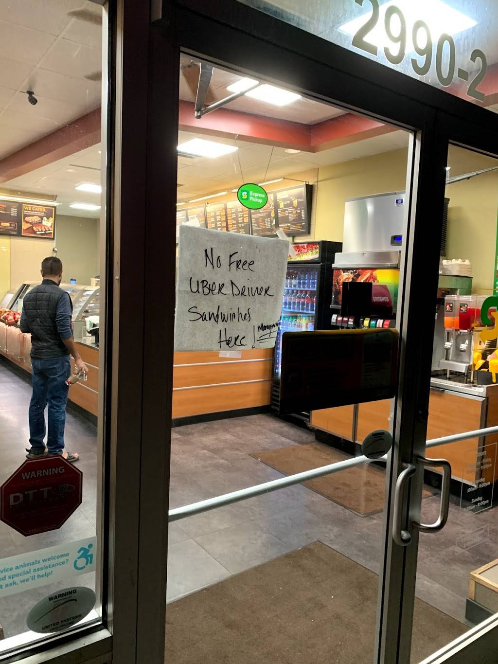 Subway | meal takeaway | 2990 North, Speer Blvd, Denver, CO 80211, USA | 7203720707 OR +1 720-372-0707