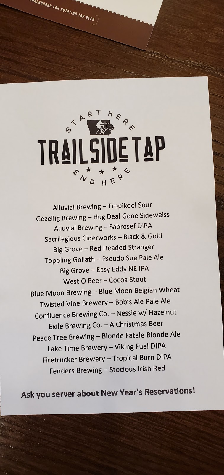 TrailSide Tap | restaurant | 710 SW 3rd St, Ankeny, IA 50023, USA | 5159645259 OR +1 515-964-5259