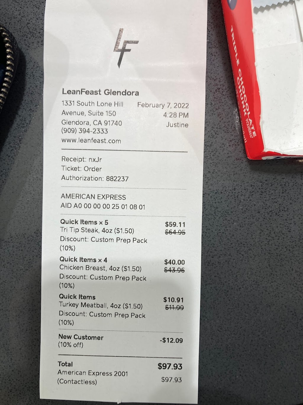 LeanFeast Glendora | restaurant | 1331 S Lone Hill Ave #150, Glendora, CA 91740, USA | 9093942333 OR +1 909-394-2333