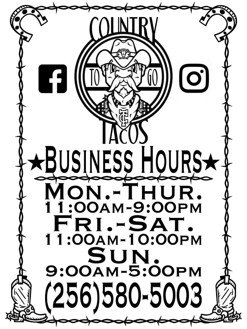 Country Tacos | restaurant | 603 5th Ave SW suite b, Decatur, AL 35601, USA | 2565805003 OR +1 256-580-5003