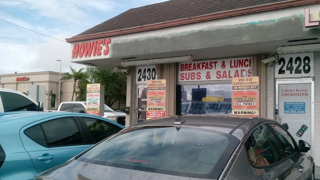 Howies Subs & Sandwiches | meal delivery | 2430 S State Rd 7, Miramar, FL 33023, USA | 9549897707 OR +1 954-989-7707