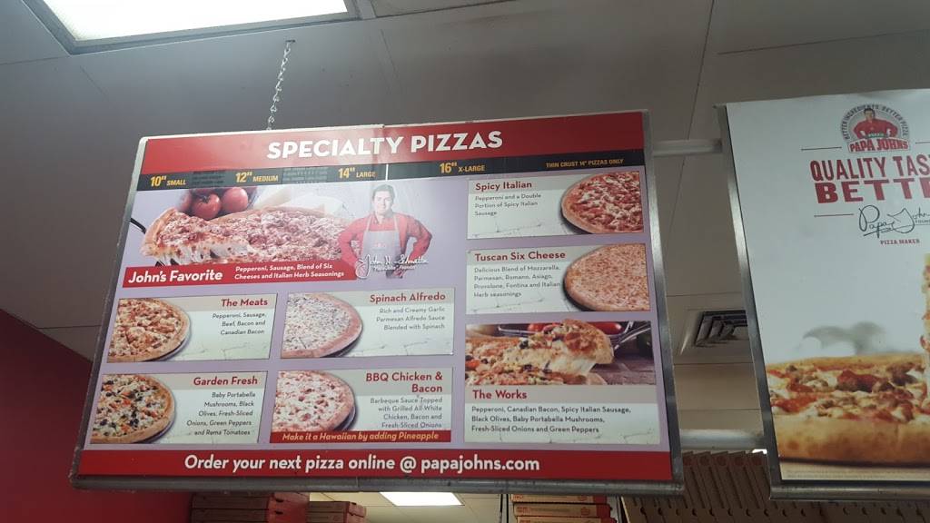 Papa Johns Pizza | restaurant | 11933 W Sunrise Blvd, Plantation, FL 33323, USA | 9543707600 OR +1 954-370-7600