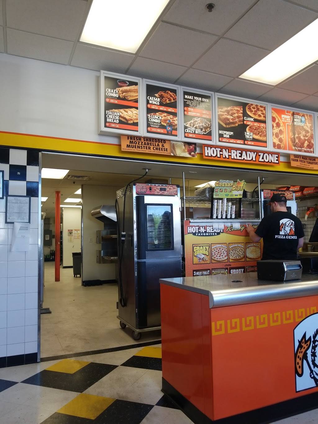 Little Caesars Pizza | meal takeaway | 116 5th St SW, Mason City, IA 50401, USA | 6414235000 OR +1 641-423-5000