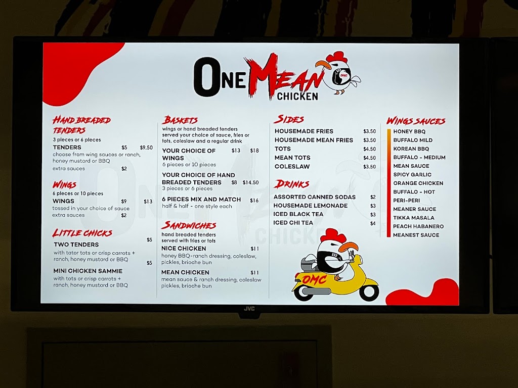 One Mean Chicken | restaurant | 776 Illinois Rte 59 Suite 166, Naperville, IL 60540, USA | 6304912222 OR +1 630-491-2222